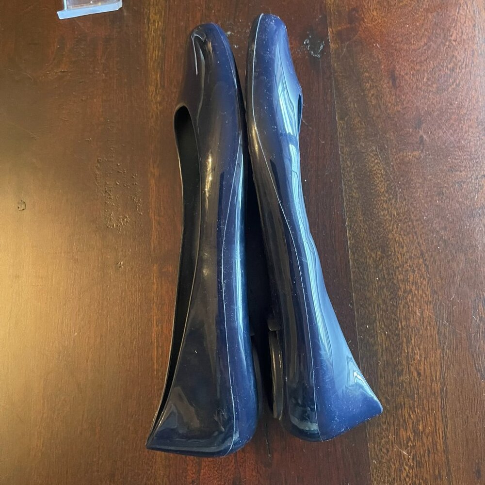 Oka-B Taylor Ballet Flats Navy Blue Size 9 - Picture 8 of 9